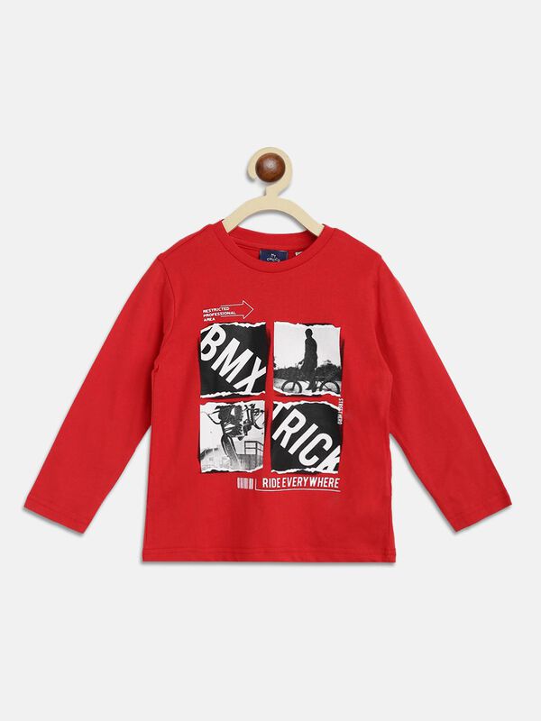 T-Shirt With Print image number 0